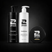 2fresh Wash + Clay Trio with Shampoo, Conditioner and Hair Clay