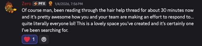 Community testimonial
