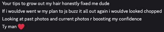 Community testimonial