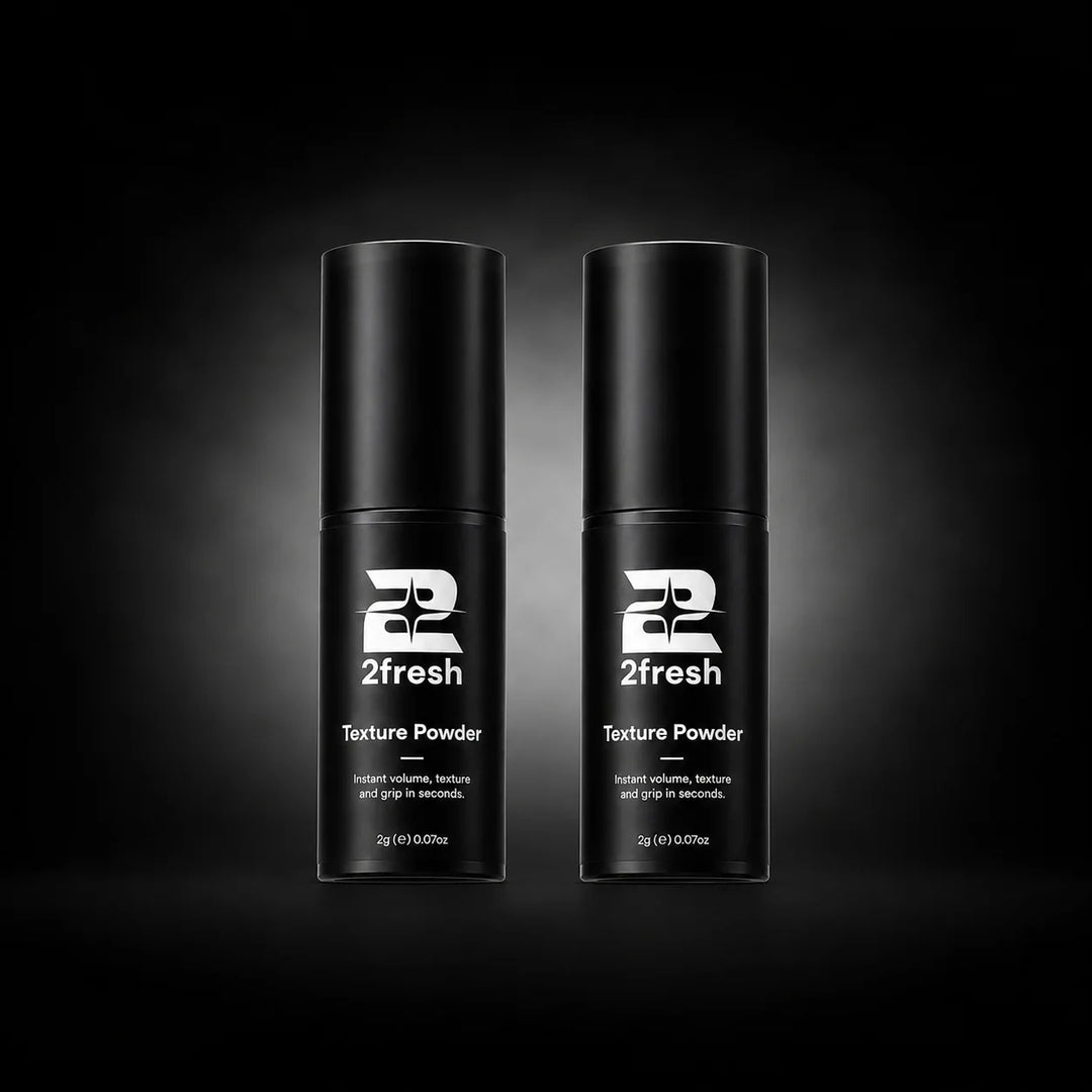 Two 2Fresh Texture Powder bottles