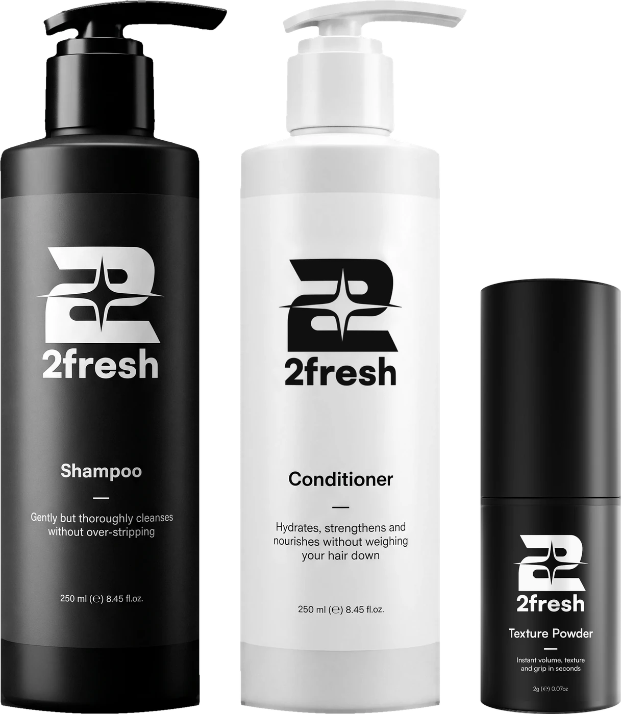 Wash + Powder Trio